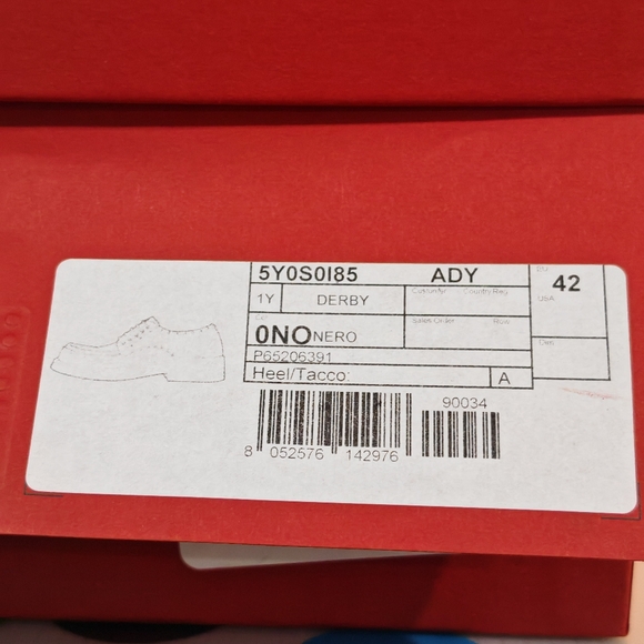 VALENTINO GARAVANI Gentleglam Studded Leather Derby Shoes - Picture 8 of 8